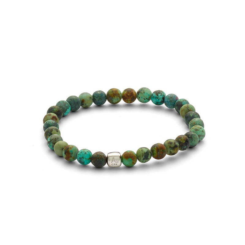 ALEXANDER LYNGGAARD Amazon 6mm Bracelets Green