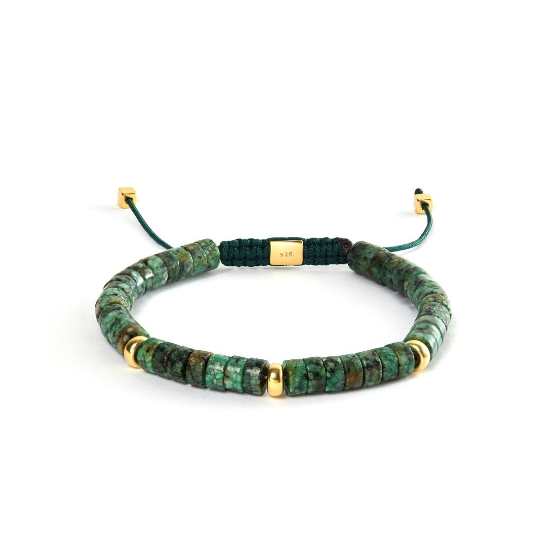 ALEXANDER LYNGGAARD Amazon Heishi Braided 6mm Bracelets