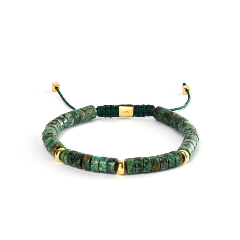 ALEXANDER LYNGGAARD Amazon Heishi Braided 6mm Bracelets