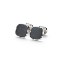 ALEXANDER LYNGGAARD Cufflinks Square Onyx Matte Cufflinks