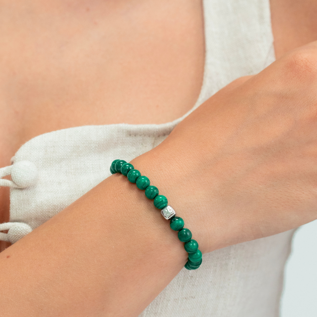ALEXANDER LYNGGAARD Malachite 6mm Bracelets