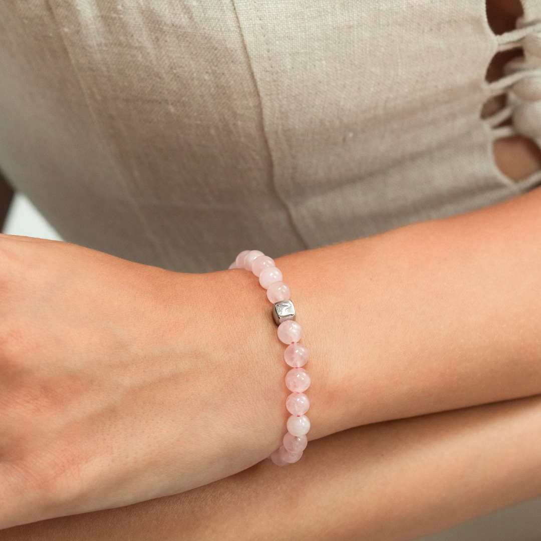 ALEXANDER LYNGGAARD Rose Quartz 6mm Bracelets