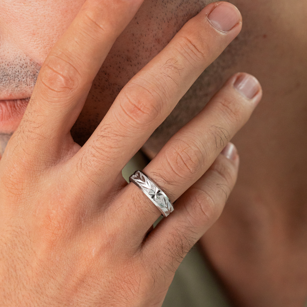 ALEXANDER LYNGGAARD Star Band Ring 6mm Rings