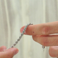 ALEXANDER LYNGGAARD Rope Chain 4mm Bracelets