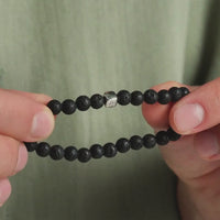 ALEXANDER LYNGGAARD Lava Stone 6mm Bracelets