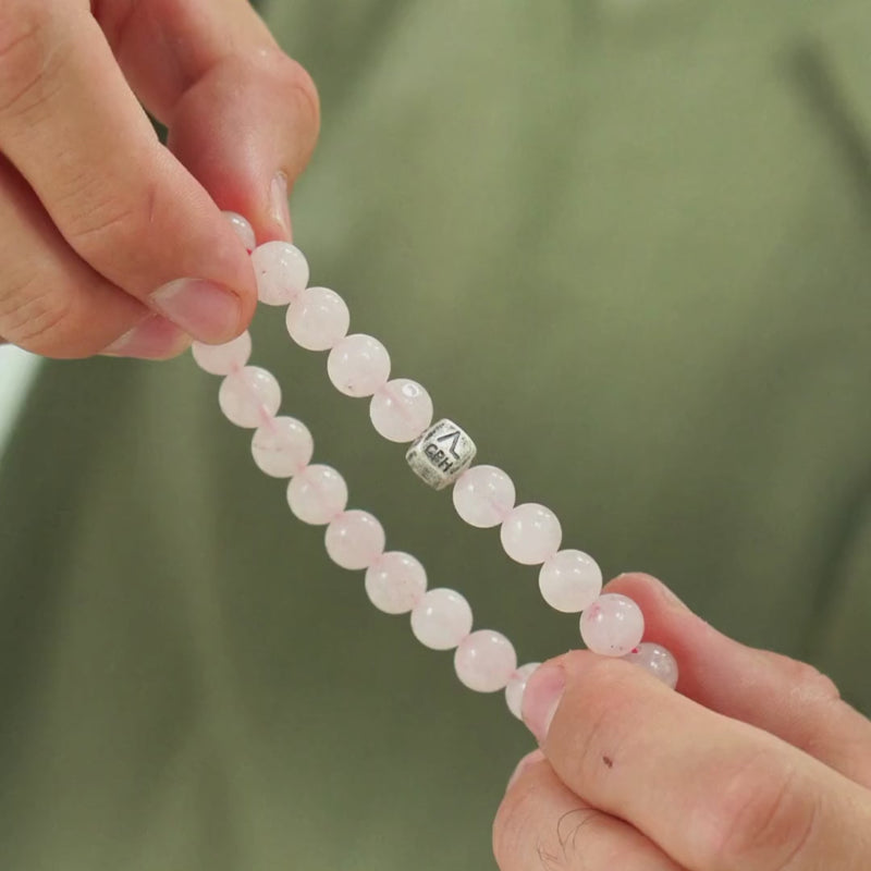 ALEXANDER LYNGGAARD Rose Quartz 8mm Bracelets