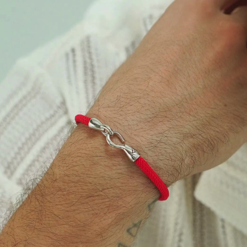 ALEXANDER LYNGGAARD Maritime Red Bracelets